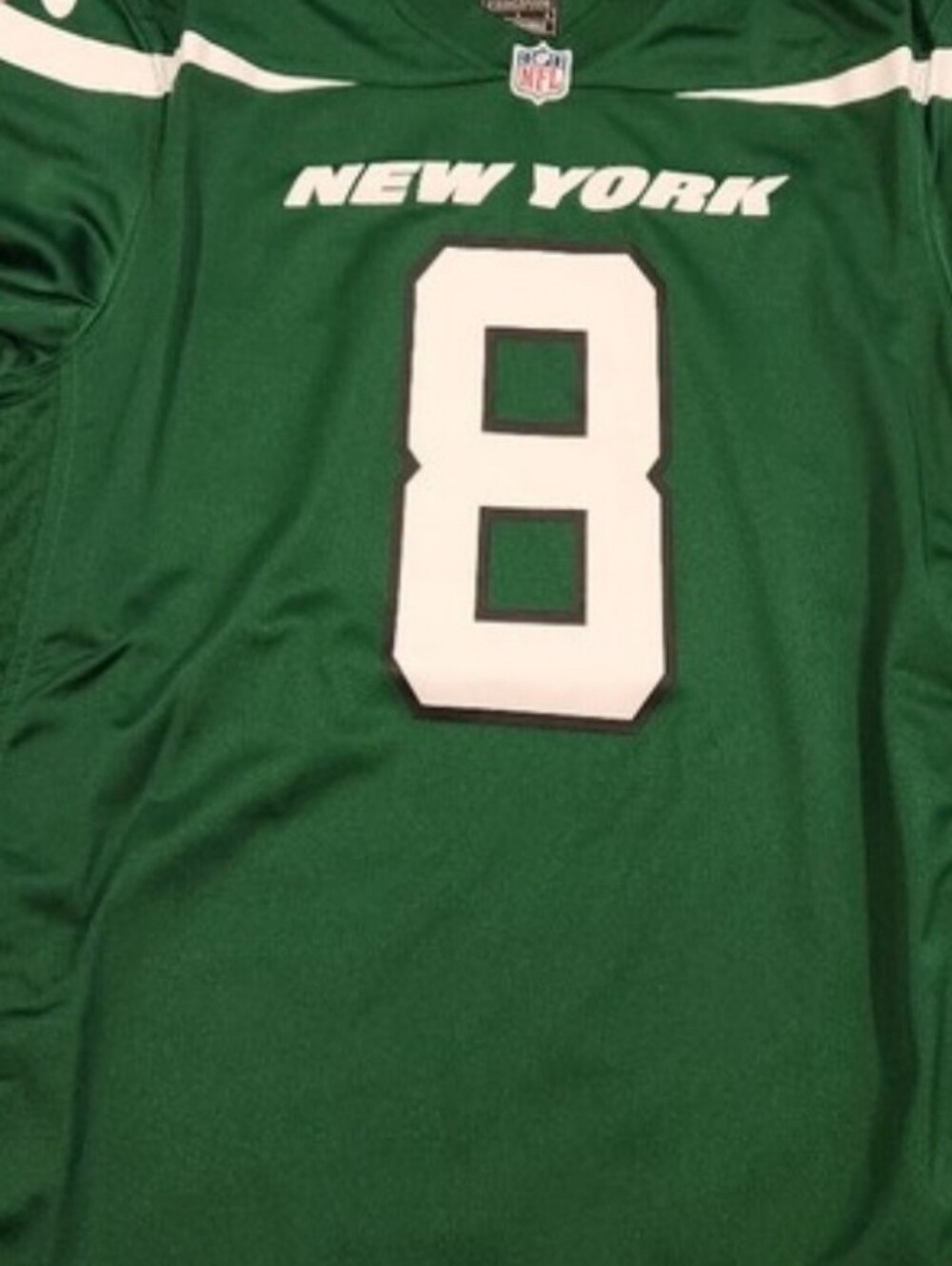 Nike Gotham Green New York Football Jersey #8 Aaron Rodgers